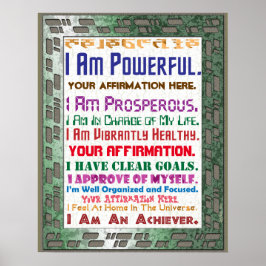 Anpassa denna högteknologiska bekräftelse poster