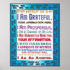 Anpassa denna högteknologiska bekräftelse poster