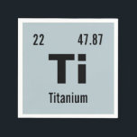 Anpassa denna kemi Inslag Pappersservett<br><div class="desc">Anpassa den här geeky-kemin regelbundet bord i inslag papper napkin-mall. Ange i inslag eller skapa ditt eget. Ändra kemikalien inslag namn,  symbol,  atomnummer och atommassa. Klicka på Anpassa om du vill ändra bakgrunden till färg eller göra fler ändringar. Perfektens dekanter och tillbehör till kemi eller vetenskap kallat party.</div>