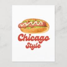 Anpassa design Chicago Style Hot Dog Present Hotdo