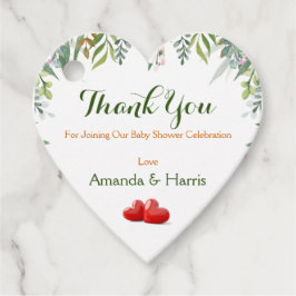 Anpassa design för babyvisningsprogrammet gåvor etiketter