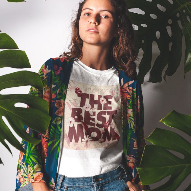 Anpassa det bästa Mamma | MORS DAG T Shirt (Skapare uppladdad)