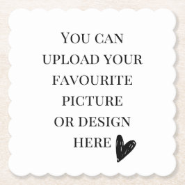 Anpassa det delade fyrkantsfältet underlägg papper