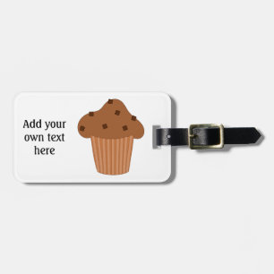 Anpassa det här alternativet för Chip-muffin-grafi Bagagebricka