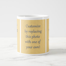 Anpassa det här! Lägg till teckningen eller fotot Jumbo Mugg