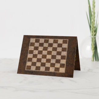 Anpassa det här schacket, Checkers och utkastkort Kort