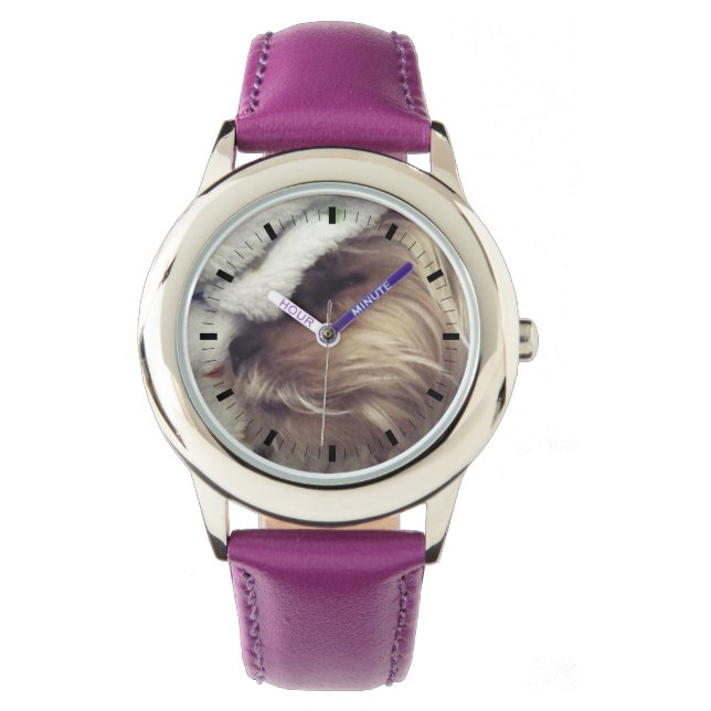 Anpassa det! Husdjursfoto Armbandsur (Framsida)