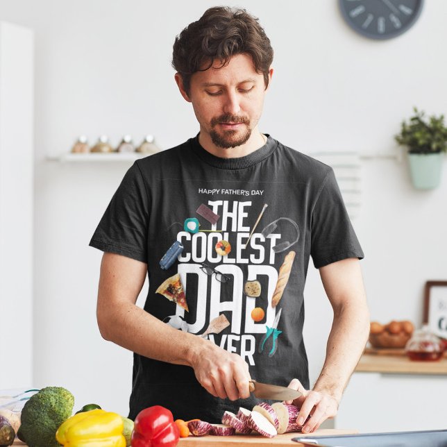Anpassa det moderna Pappa som alltid är det kolast T Shirt (Skapare uppladdad)