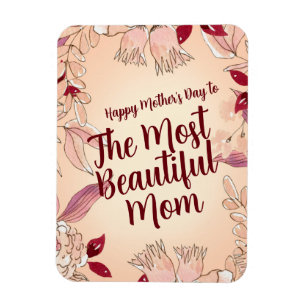 Anpassa det vackraste Mamma Magnet