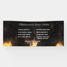 Anpassa detaljerat Firewood för försäljningsföreta