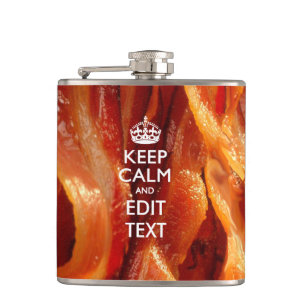 Anpassa detta med Behållans Lugn och sizzling Baco Fickplunta
