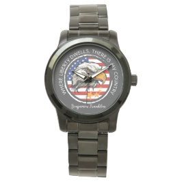 Anpassa din amerikanska Eagle-design Armbandsur