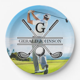 Anpassa Din Bild Golf Monogram Design