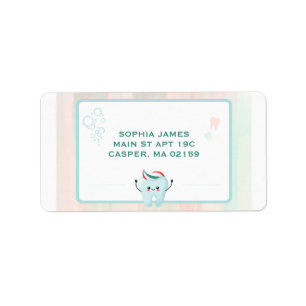 Anpassa din e-post med en Tecknad med många tjugon Adressetikett