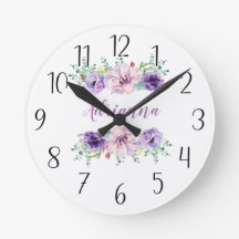 Anpassa din egen Blommigt för Lila