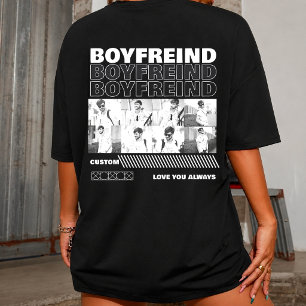 Anpassa din egen Bootleg skjorta-Boyfreind 90-tals T Shirt
