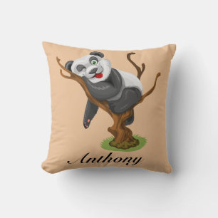 Anpassa din egen Cute Baby-panda Kudde