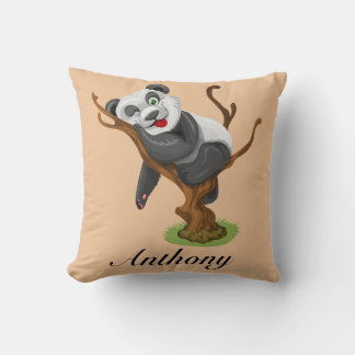 Anpassa din egen Cute Baby-panda Kudde