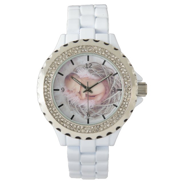 Anpassa din egen fotobevakning armbandsur (Framsida)