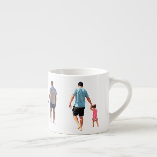 Anpassa din egen fotokollage espressokopp present (Höger)