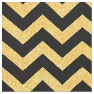 Anpassa din egen glitter-guld-chevron-mönster tyg