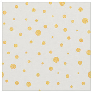 Anpassa din egen glitter guld polka dots mönster tyg