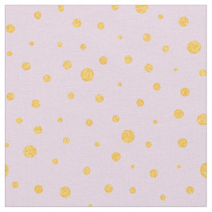 Anpassa din egen guld-polka dots i lila tyg