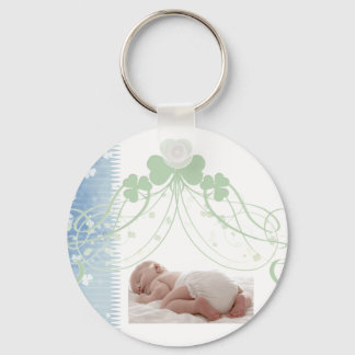 Anpassa din egen irländska baby-design nyckelring