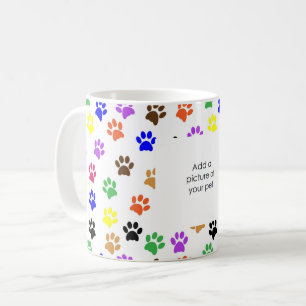 Anpassa din egen Pet Bild Paw-utskrift i Mugg
