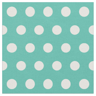 Anpassa din egen polka dots mönster i grönt tyg