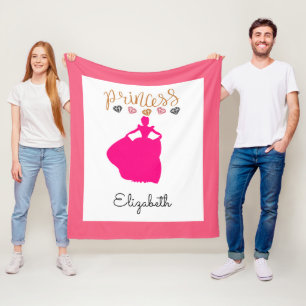 Anpassa din egen prinsessa fleecefilt