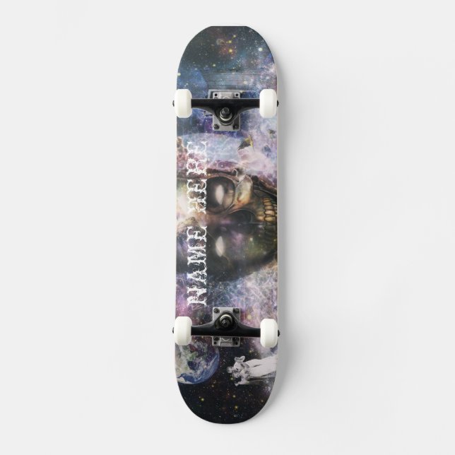 Anpassa din egen Skull Universe Skateboard (Framsida)