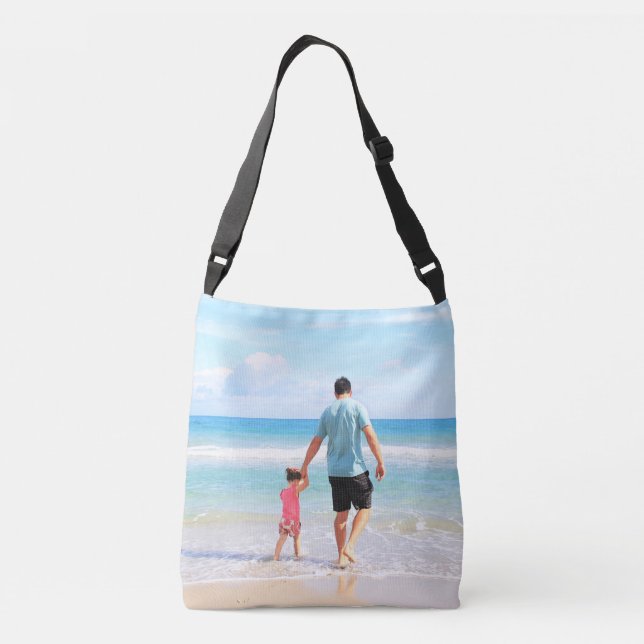 Anpassa Din Foto Crossbody Väska Personlig (Baksida)