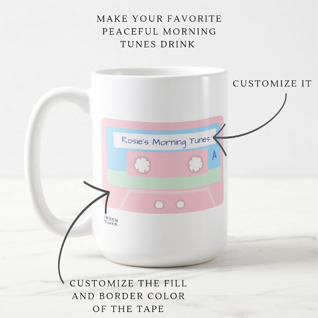 Anpassa din fredliga morgonrensning kaffemugg (Customizations explained )
