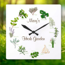Anpassa din Herb Garden Clock