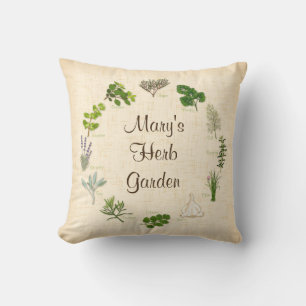 Anpassa din Herb Garden Pillow Kudde