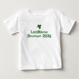 Anpassa din irländska klan Shamrock T-Shirt - barn