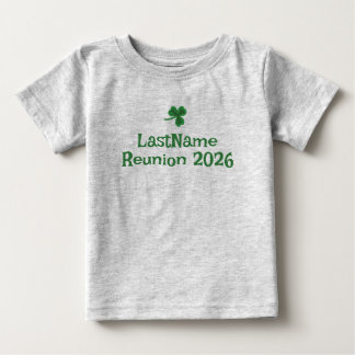 Anpassa din irländska klan Shamrock T-Shirt - barn