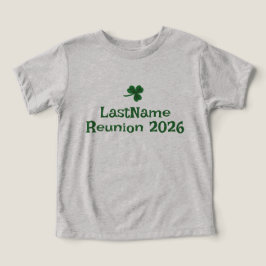 Anpassa din irländska klan Shamrock T-Shirt - barn