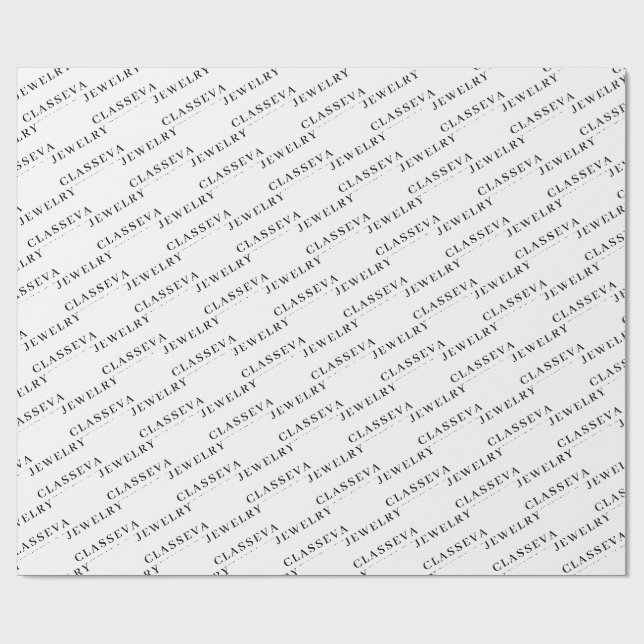 ANPASSA DIN LOGO STILFULL MODERN ELEGANT KLASISK  PRESENTPAPPER (Platt)