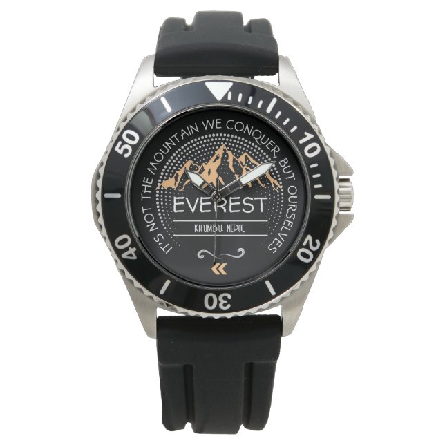 Anpassa din MOUNTAIN-design Armbandsur (Framsida)