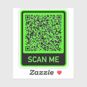 Anpassa din QR-kod dekal exempel