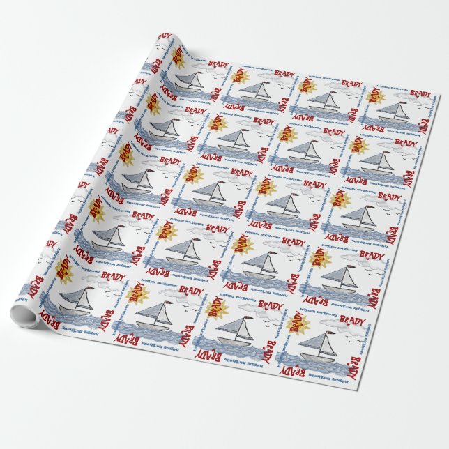 Anpassa din segelbåt presentpapper (Utrullad)