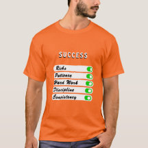 Anpassa din T-Shirt för framgångsvillkor