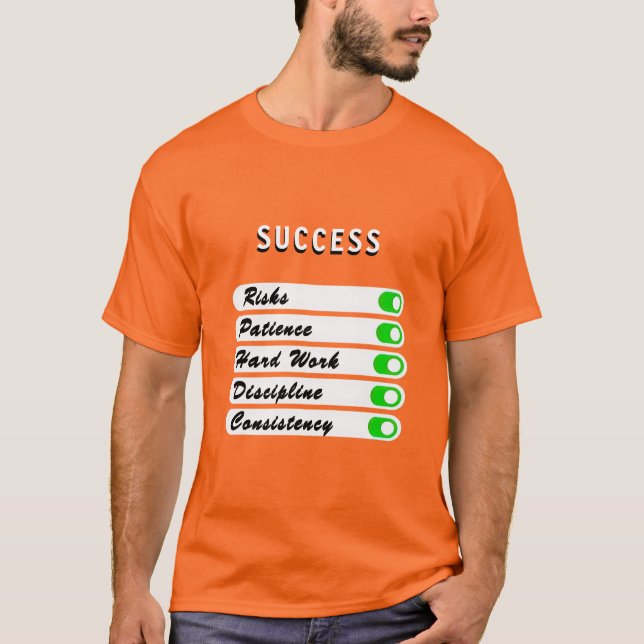 Anpassa din T-Shirt för framgångsvillkor (Framsida)