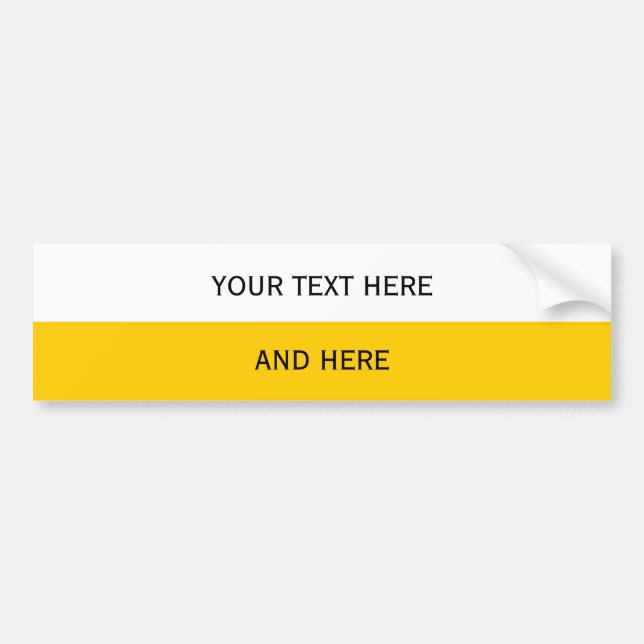 Anpassa din text, bild & bakgrundsfärg bildekal (Framsidan)