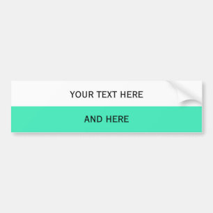 Anpassa din text, bild & bakgrundsfärg bildekal