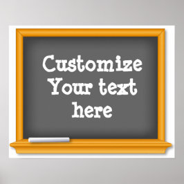 Anpassa din textkalkylpanel poster