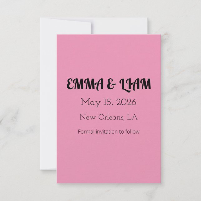 Anpassa dina digitala skapelser med dra och släpp spara datumet (Framsida)