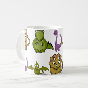 Anpassa dinosauribarn kaffemugg